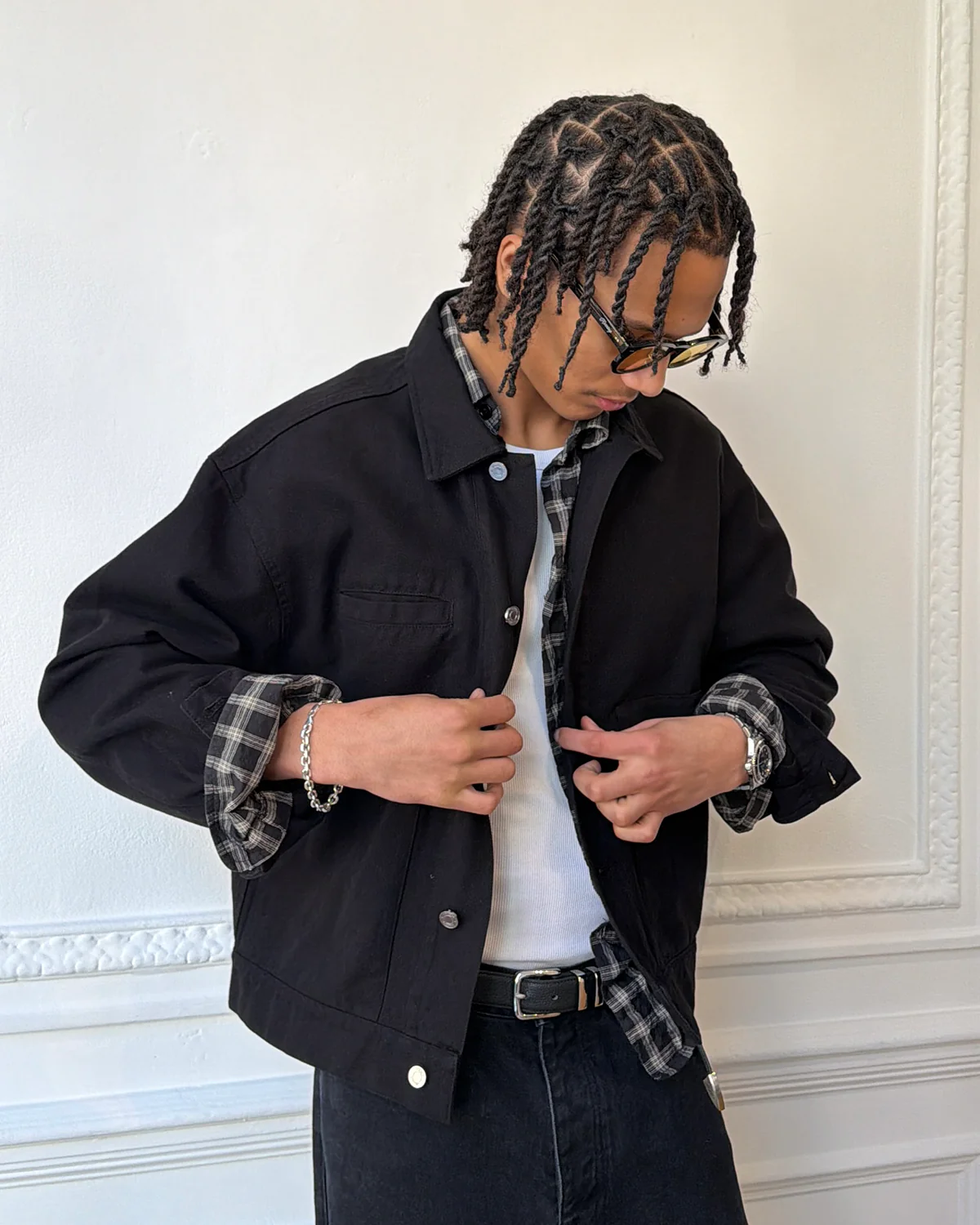 Fatigue Jacket - Black - Image 3