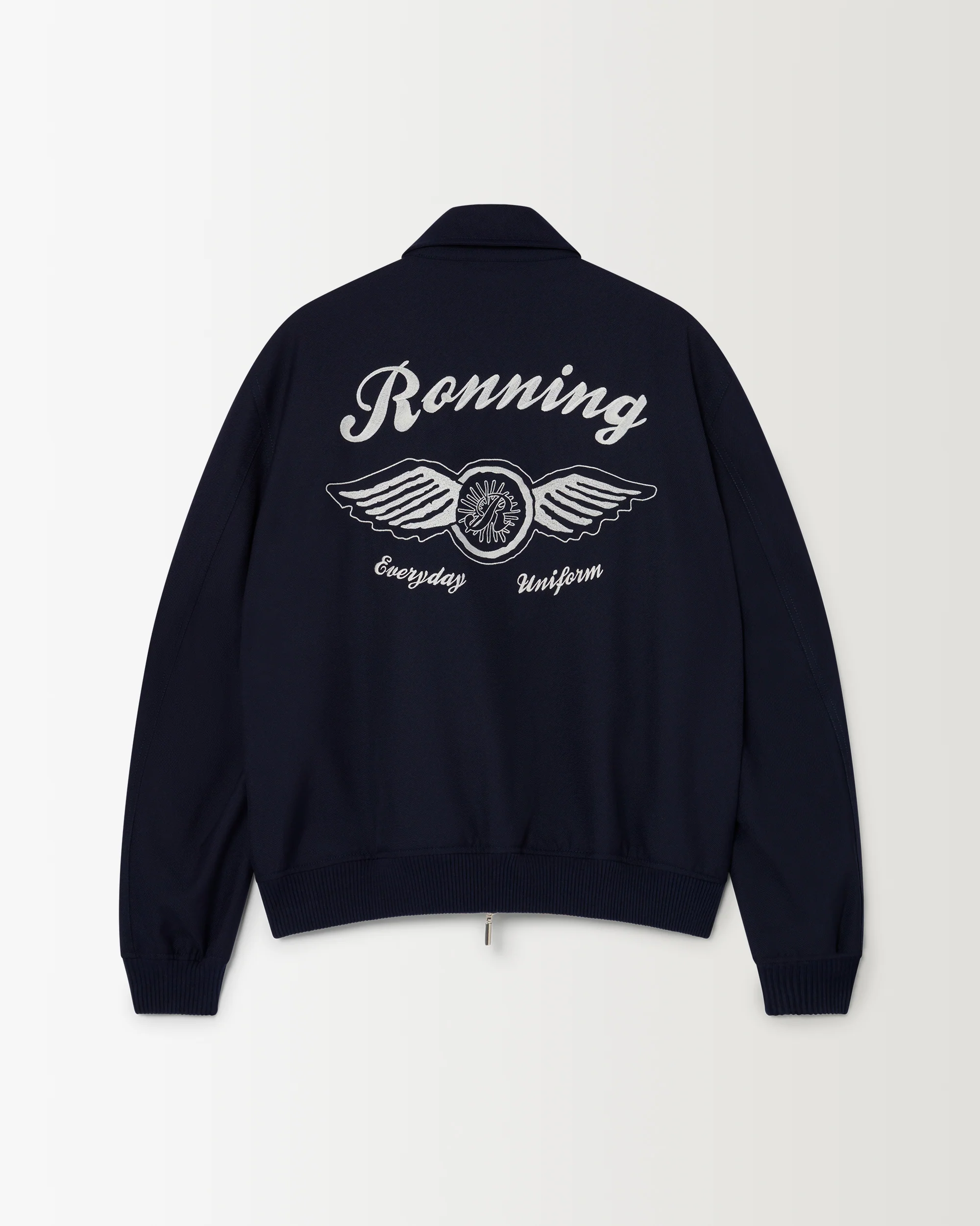 Blouson Jacket - Navy Blue - Image 2