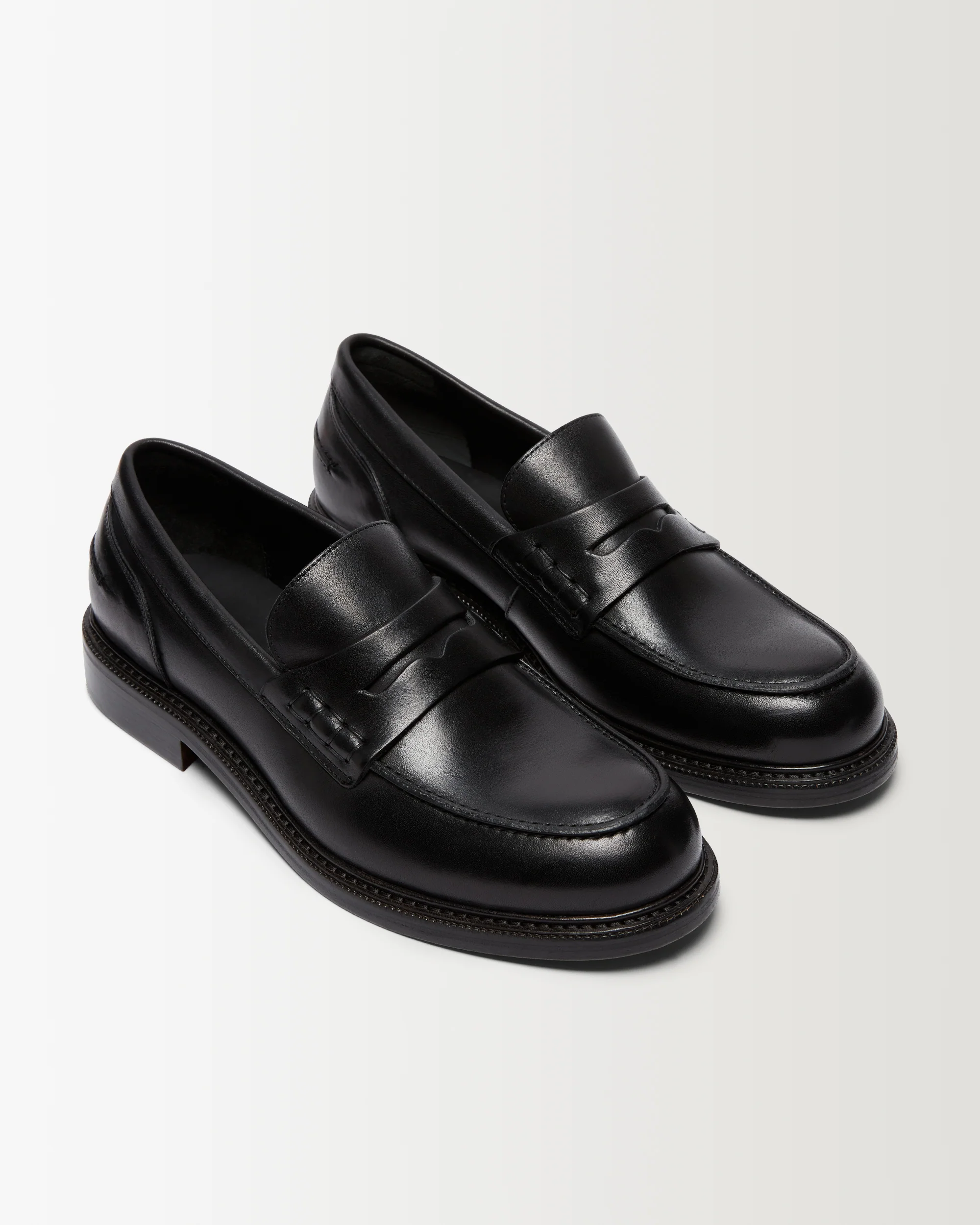 City Loafer - Black Leather - Image 3