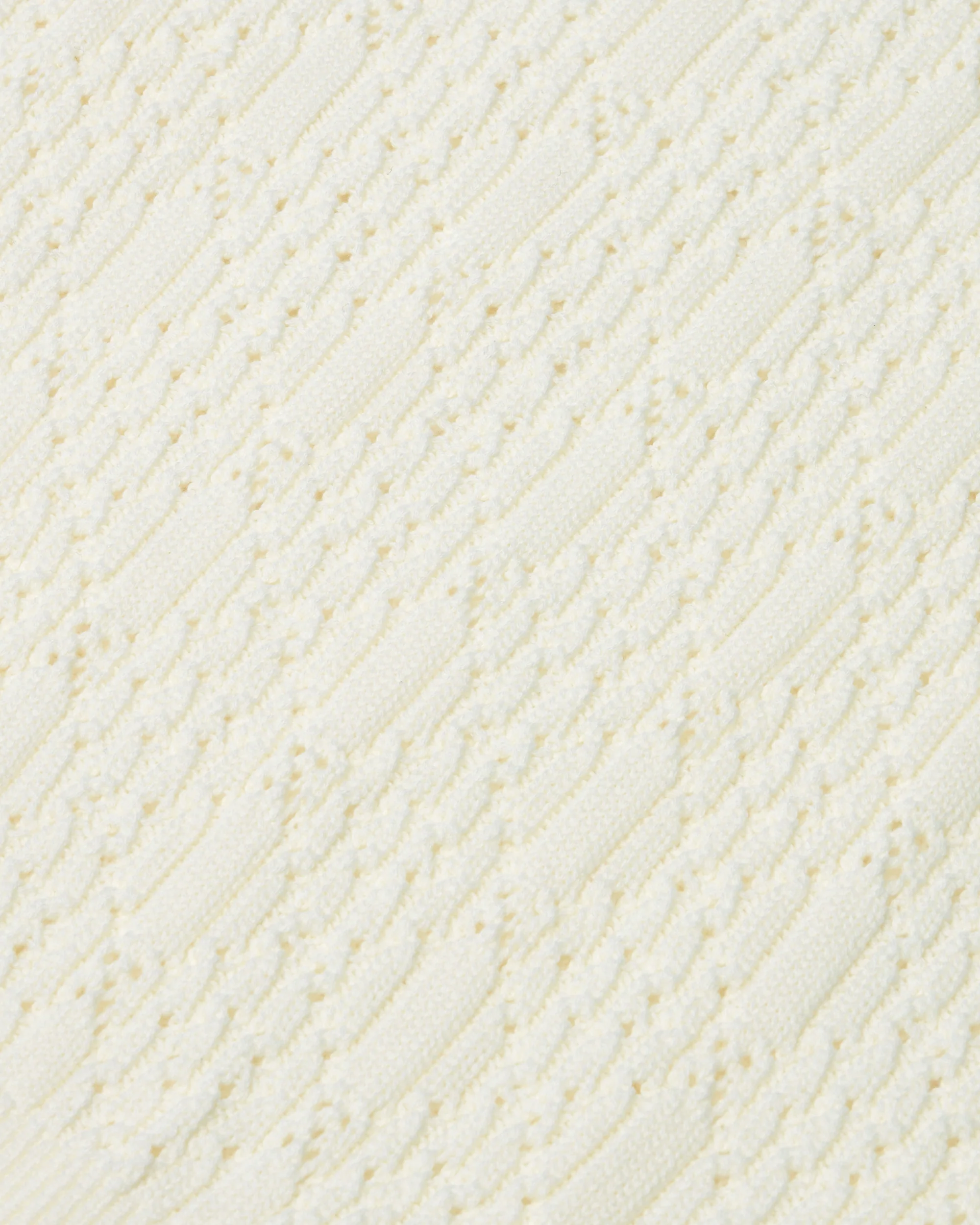 Diamond Knit Vest - Ivory - Image 4