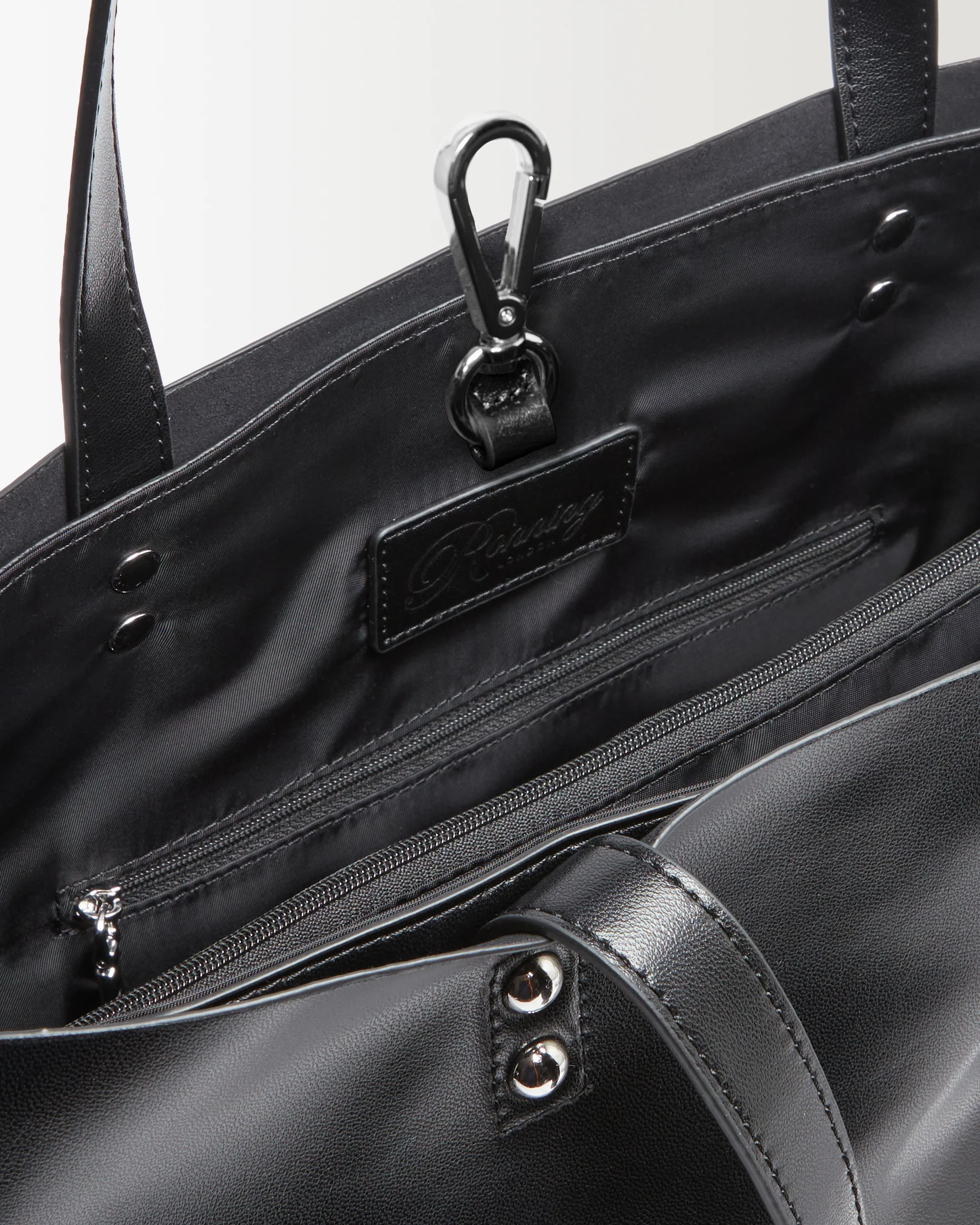 Everyday Bag - Black Leather - Image 6