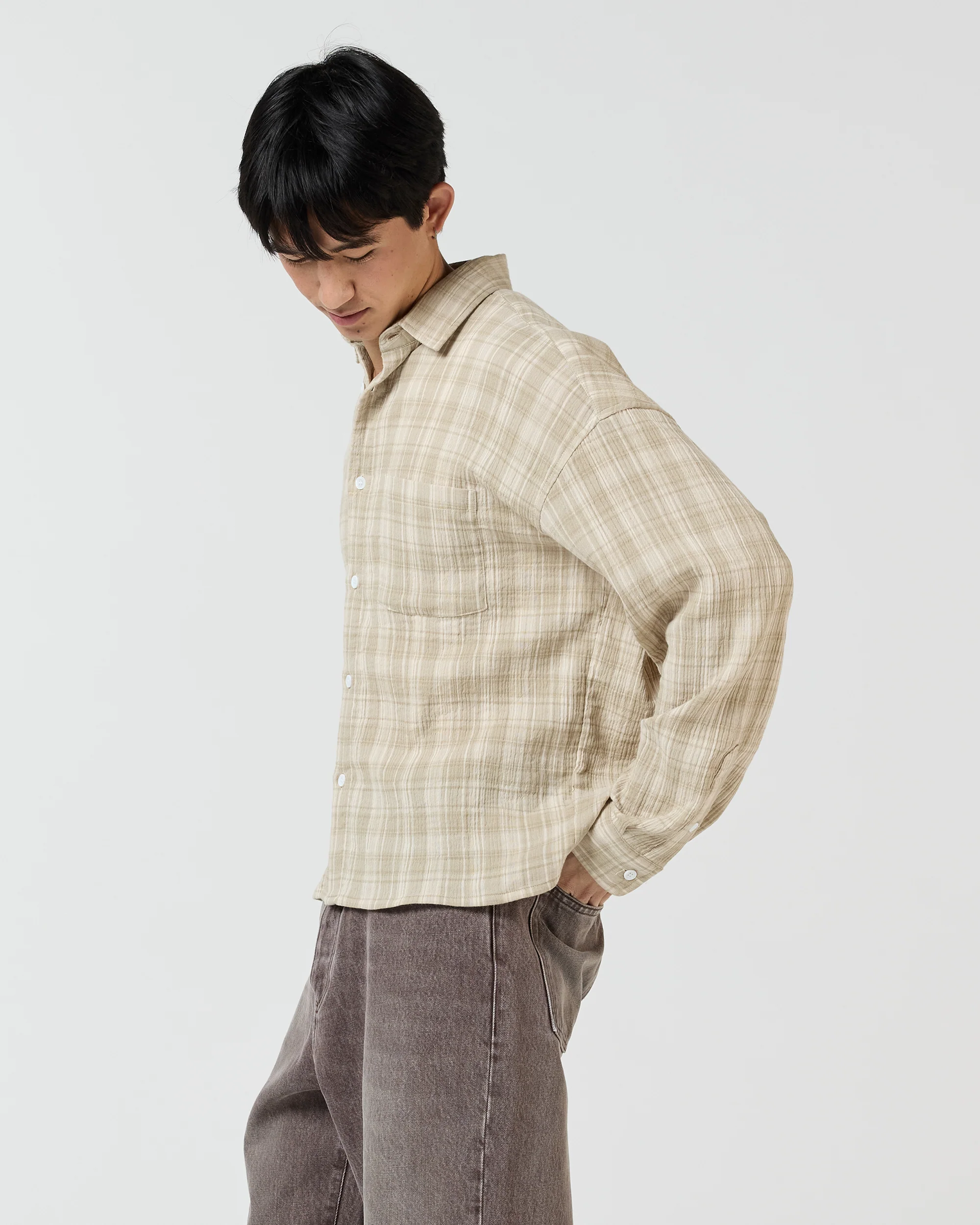 Everyday Shirt - Sand Check - Image 2