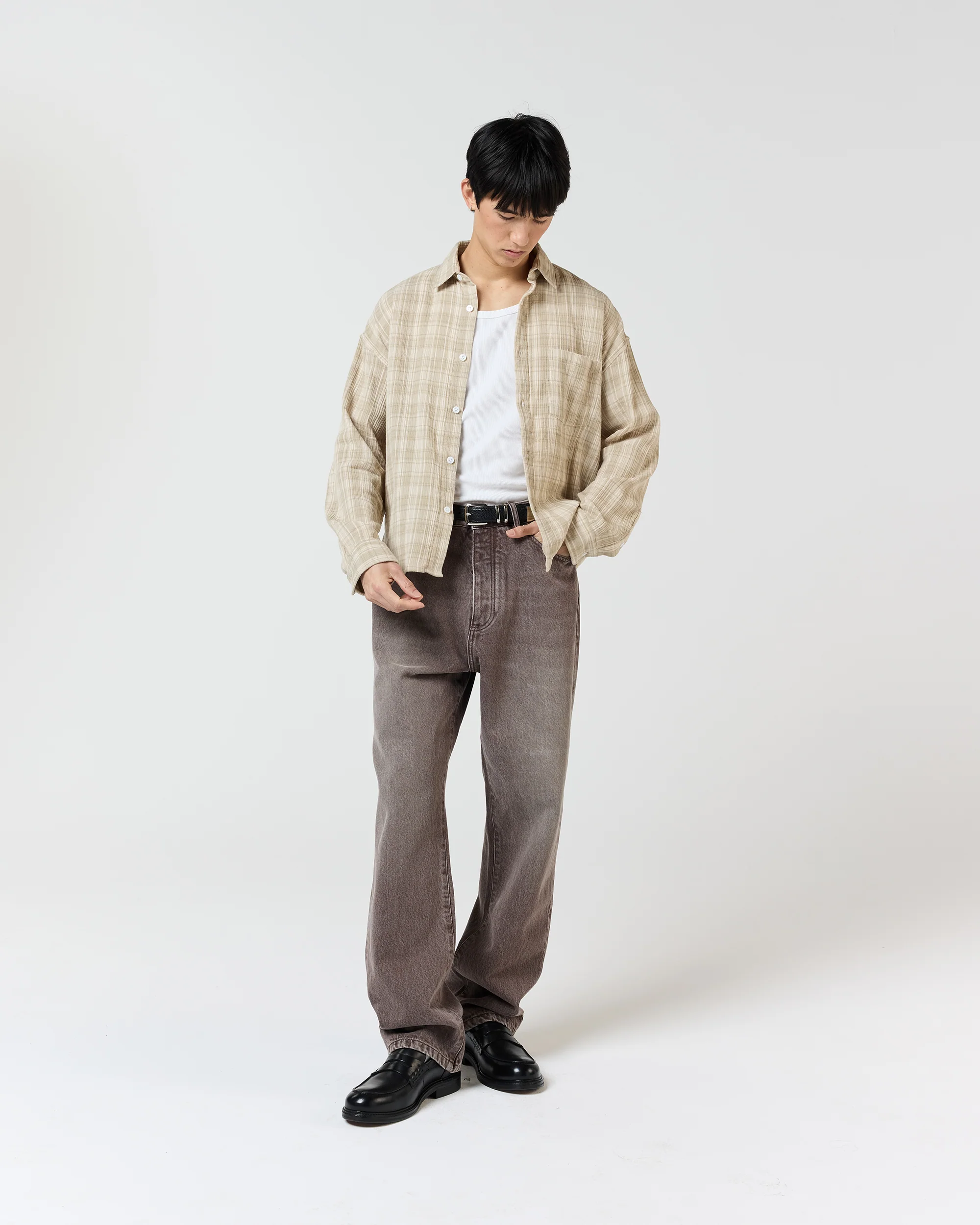 Everyday Shirt - Sand Check - Image 3