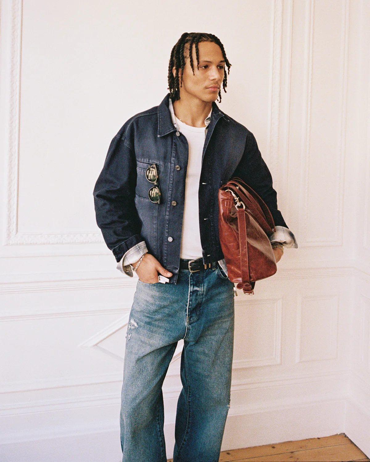 Fatigue Jacket - Navy - Image 5
