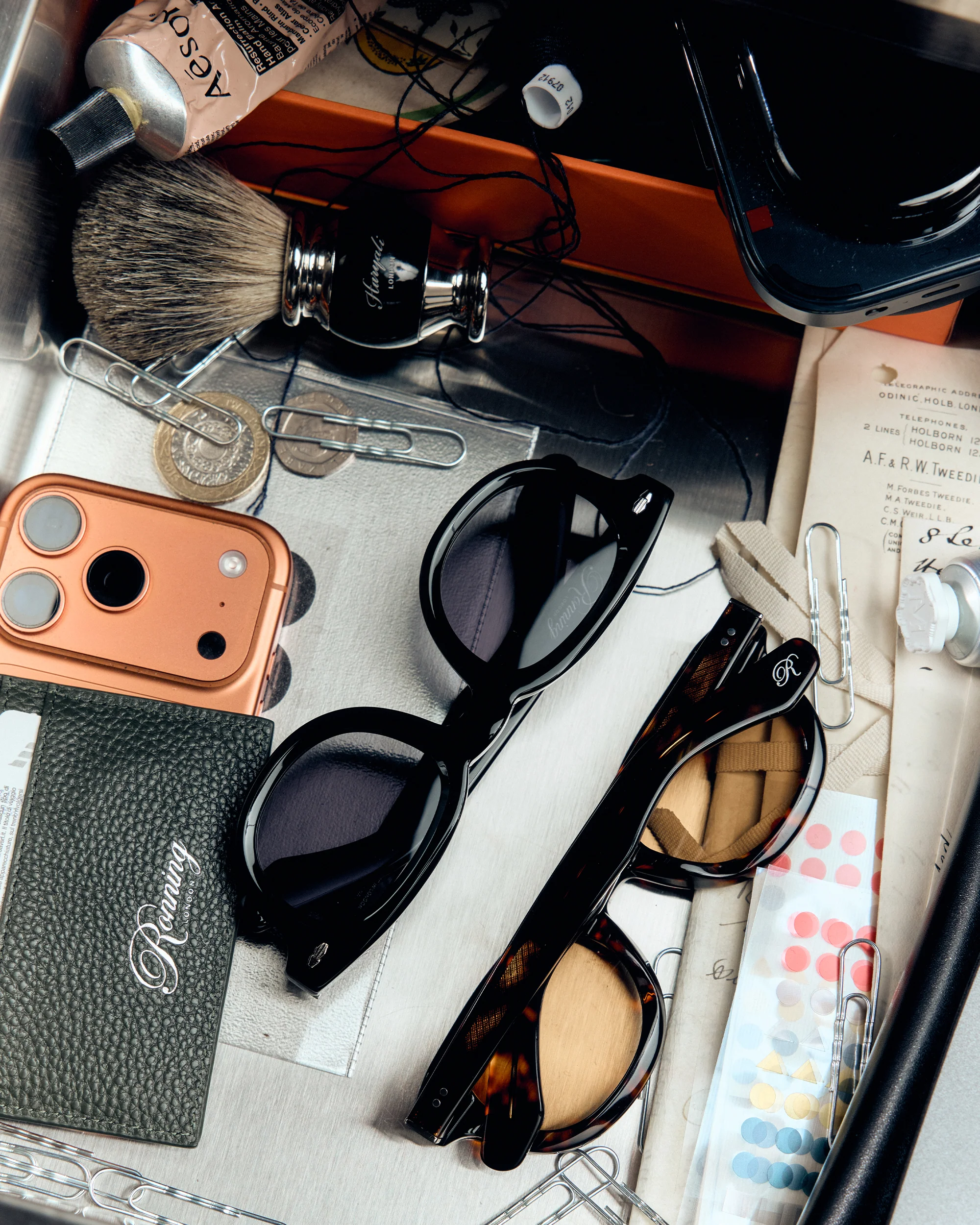 Heritage Sunglasses - Tortoise/Orange - Image 6