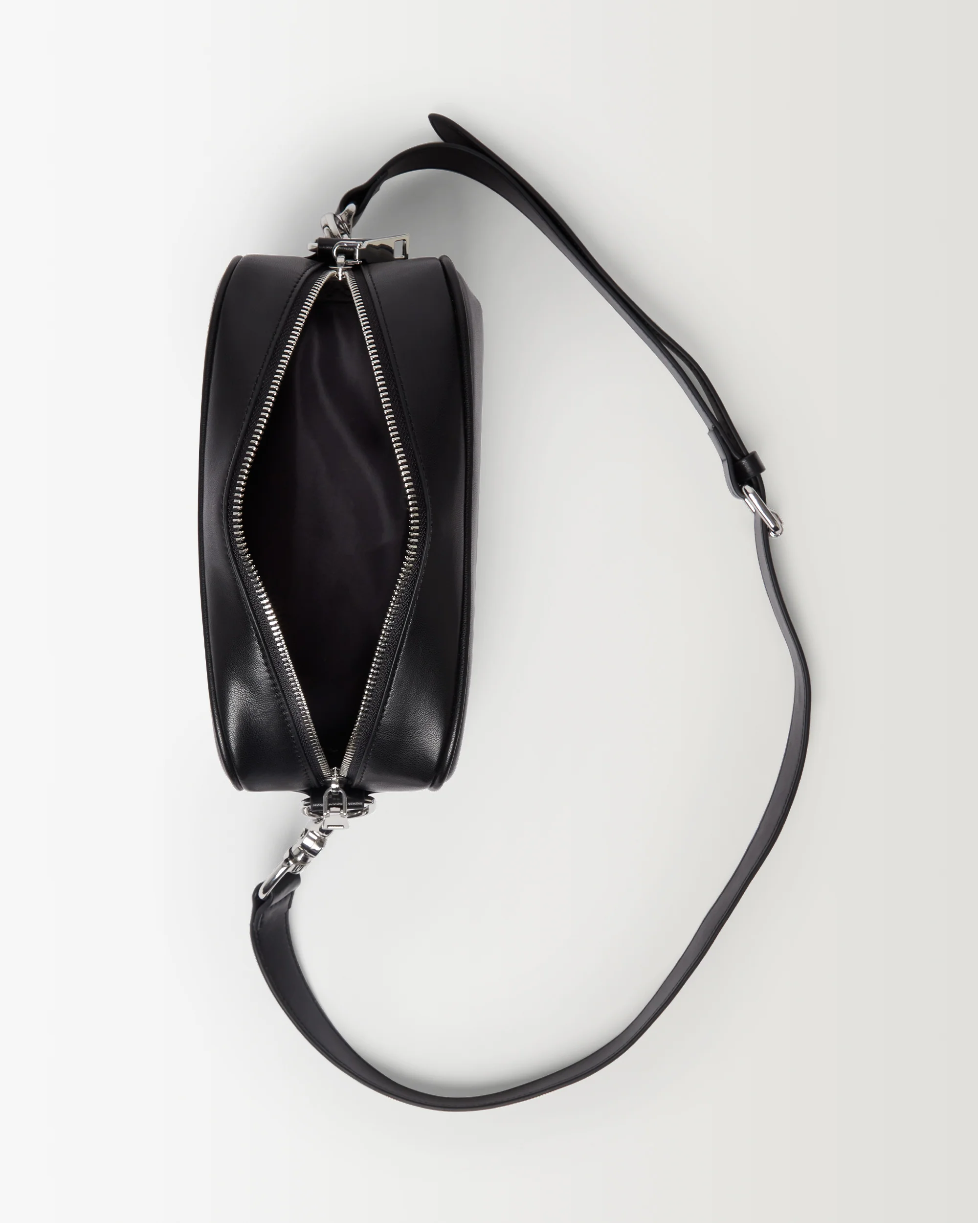 Mini Bag - Black Leather - Image 4