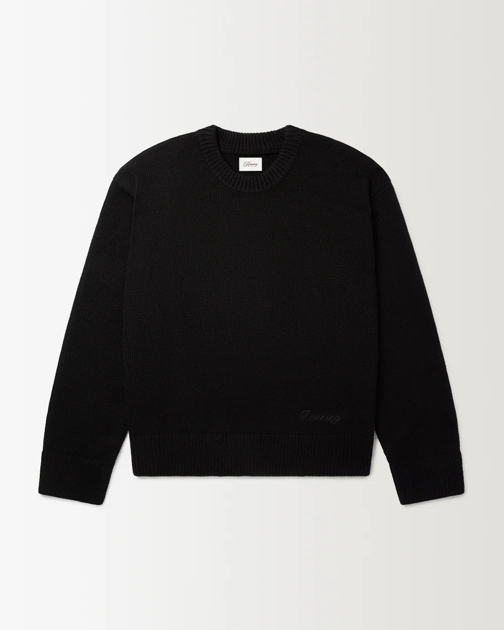 Merino R Knit - Black - Image 4