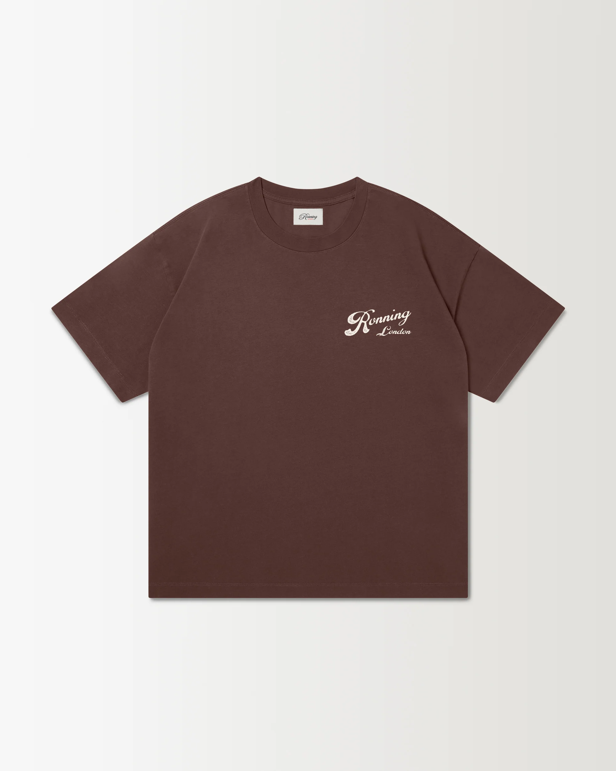 Records Tee - Mocha Brown - Image 4