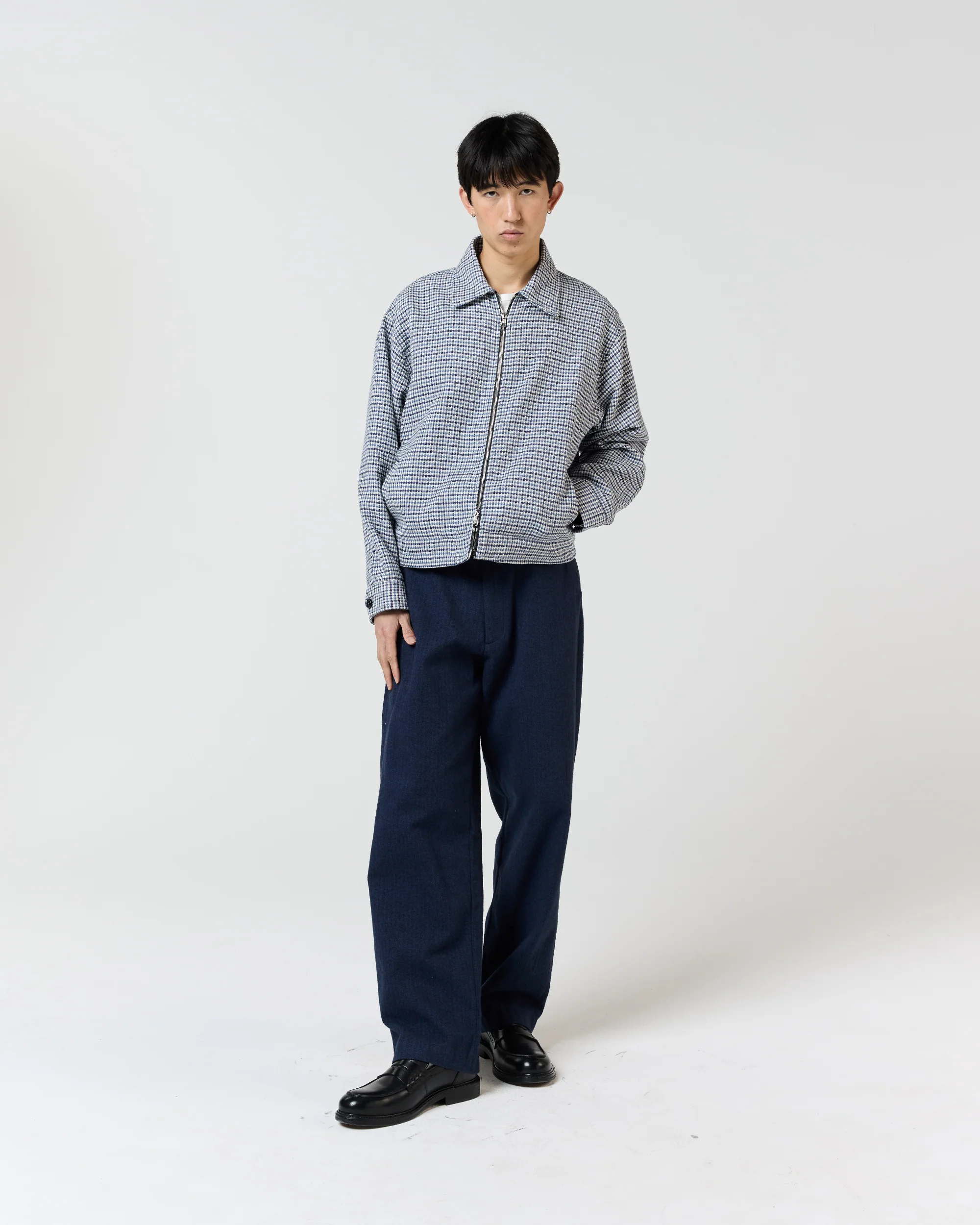 Service Jacket - Blue Dogtooth - Image 3