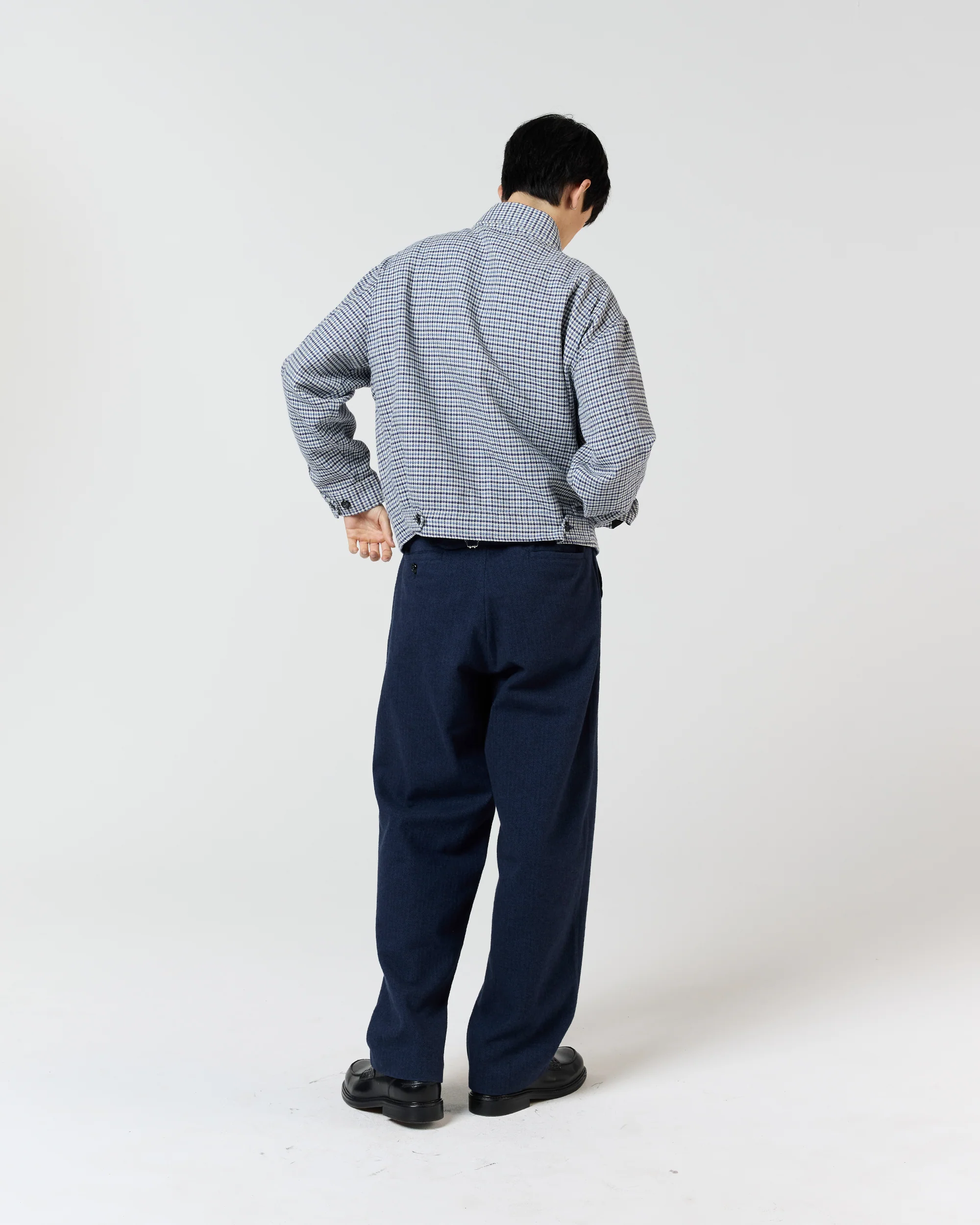 Service Jacket - Blue Dogtooth - Image 4