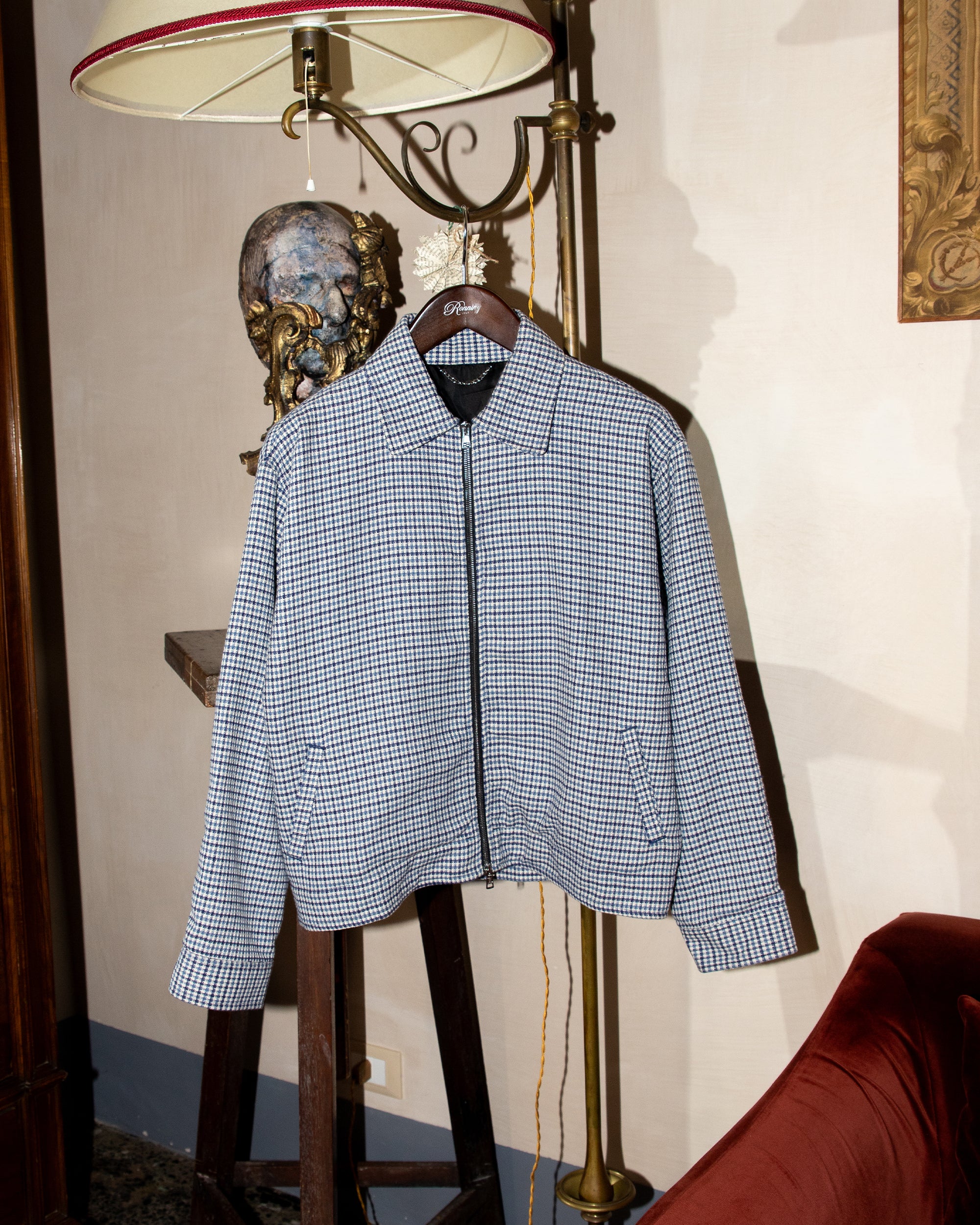 Service Jacket - Blue Dogtooth - Image 5