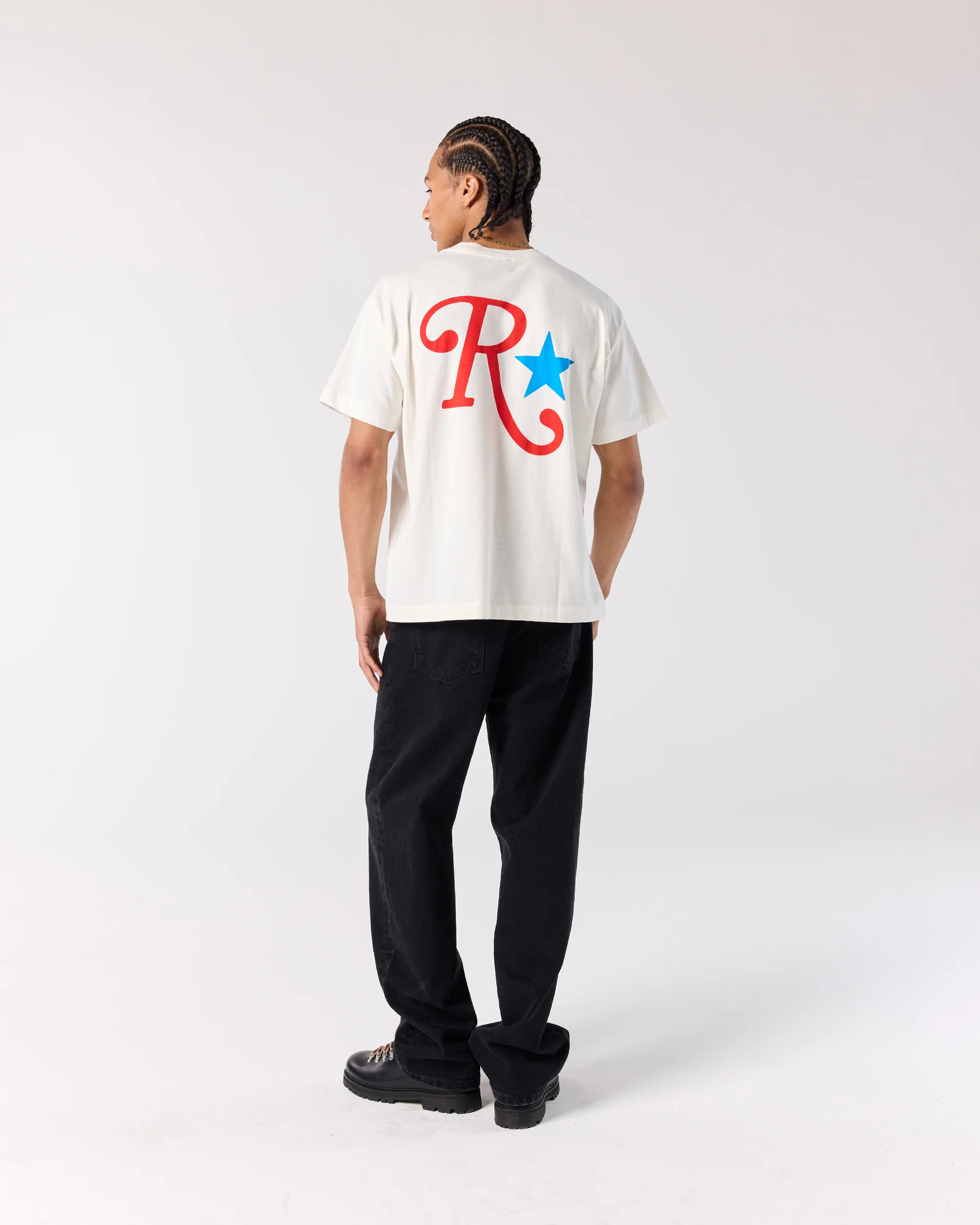 Star Tee - Oat White