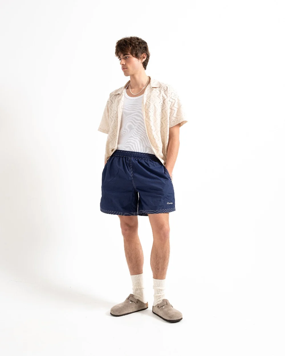Swim Short - Navy - Image 2